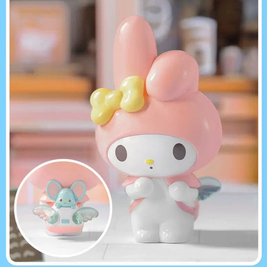 Sanrio x Miniso Go Out with Friends | My Melody Kuromi Little Twin Stars Cinnamoroll Pompompurin Pochacco Hangyodon - Figure Toy Collection Mystery Blind Box KawaiiGiftLand