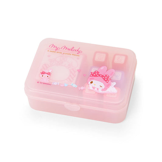 Sanrio Japan My Melody Stamp Set with Oil Ink - Kawaii Stationery KawaiiGiftLand