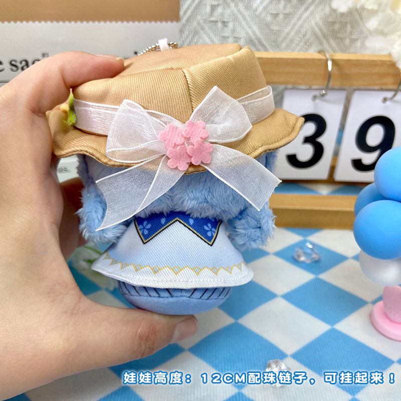 Game Character Genshin Keychain | Xianyun Kamisato Ayaka Gaming Cute Kawaii 12cm Doll - Cute Kawaii Item