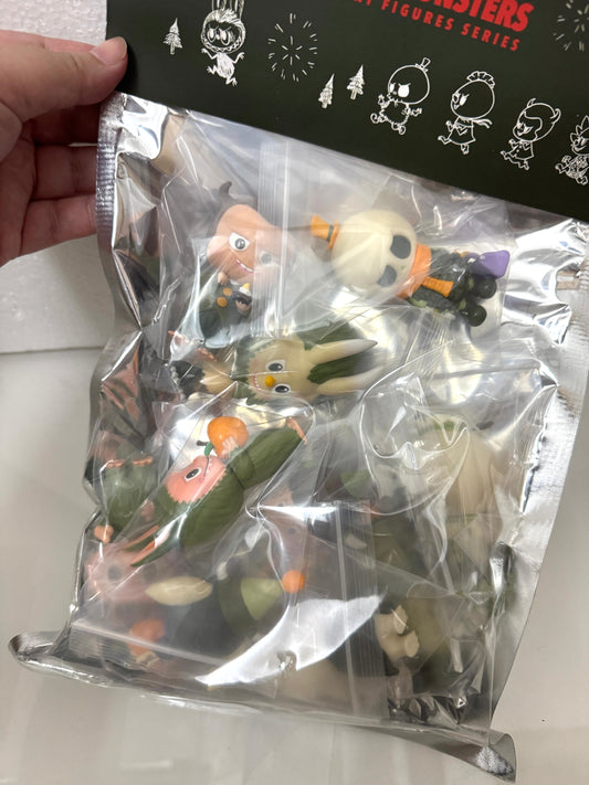 How2work Super Group of The Monster Mini Figure Series | Forest Green Ver Super Rare Limited - Retired Rare Toy Collection Mystery Blind Box