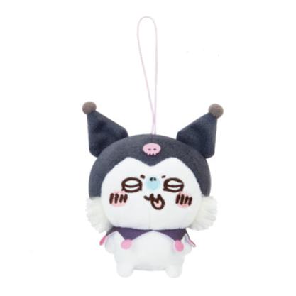 Japan Sanrio x ChiiKawa | ChiiKawa Hachiware Usagi Momonga Kurimanju with Sanrio Characters - Mini Plush Doll keychain KawaiiGiftLand