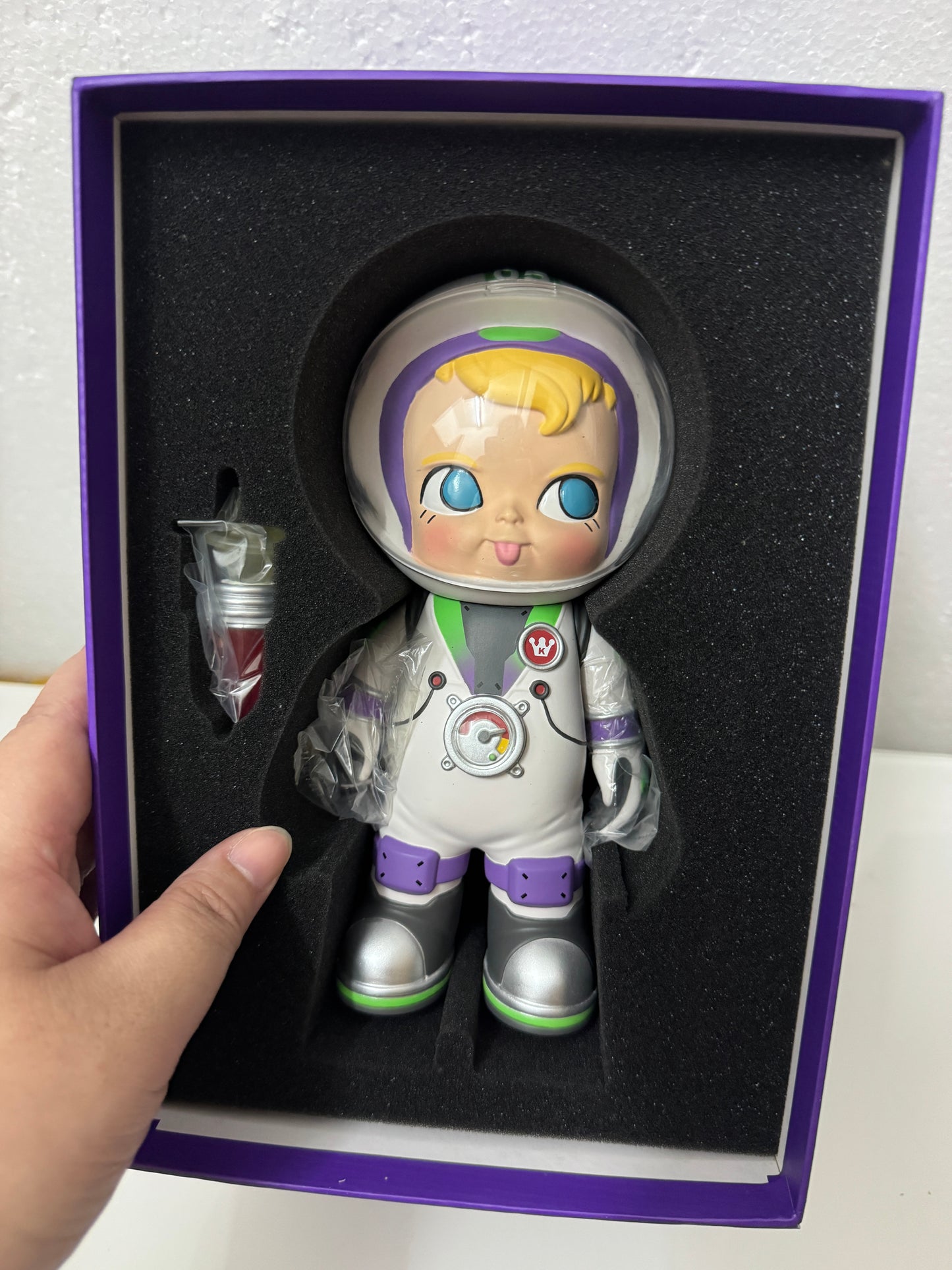 Kenny Wong X ThreeZero Sam Sam Characters | The Astronaut GID Edition - Super Limited Rare Toy Collection