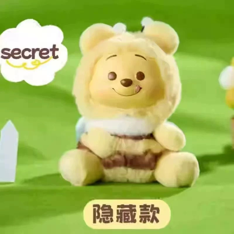 Miniso x Winnie The Pooh | Cosplay Party - Vinyl Face Plush Doll Figure Keychain Collectable Toys Mystery Blind Box