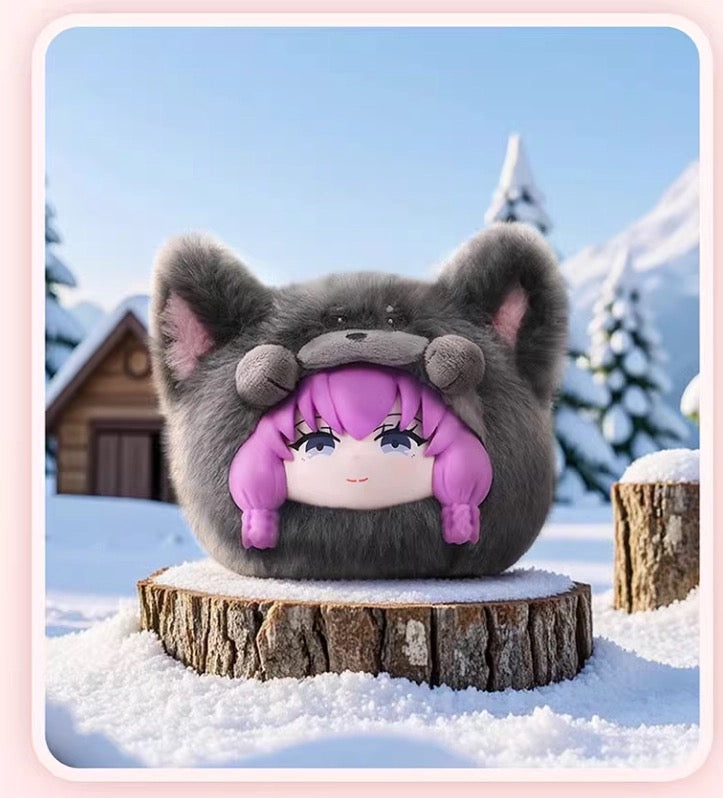 EAKI X FRIEREN Part 1 Series The Animal Party Edition | Frieren Fern Stark Himmel Flamme Aura - Vinyl Face Plush Doll Figure Keychain Collectable Toys Mystery Blind Box - KawaiiGiftLand