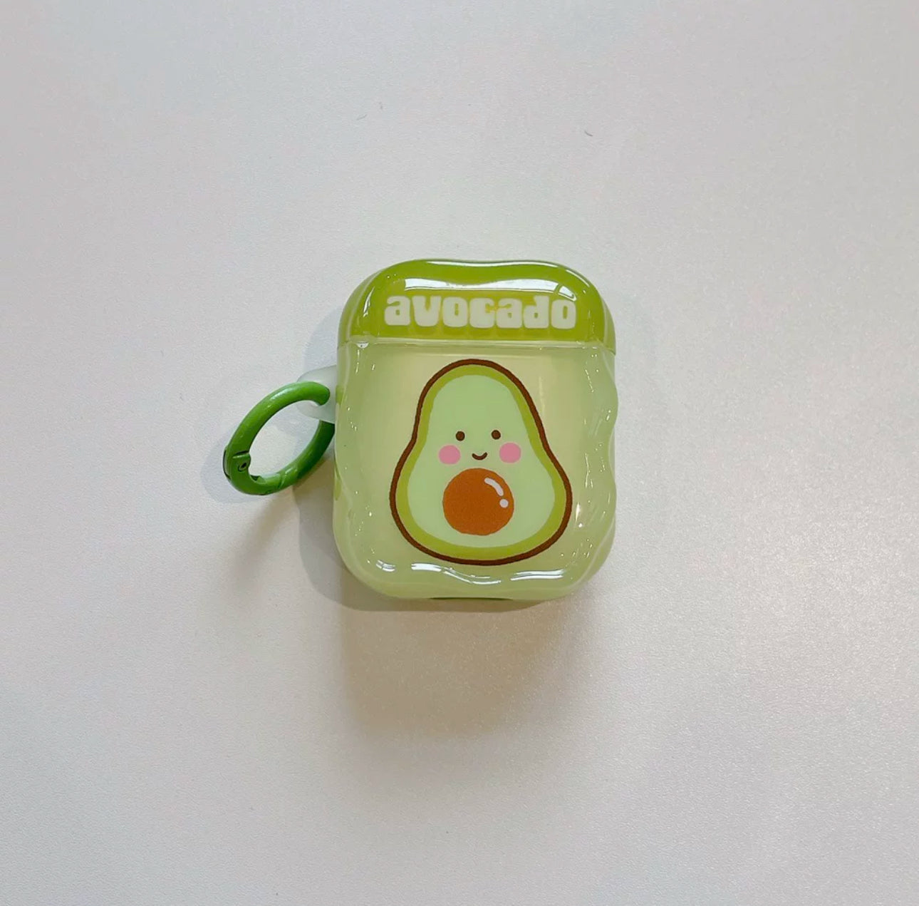 Japanese Cartoon Fun Colourful Vegetable & Fruits Potato Balsam Pear Avocado - AirPods AirPodsPro AirPods3 Case Green Brown KawaiiGiftLand
