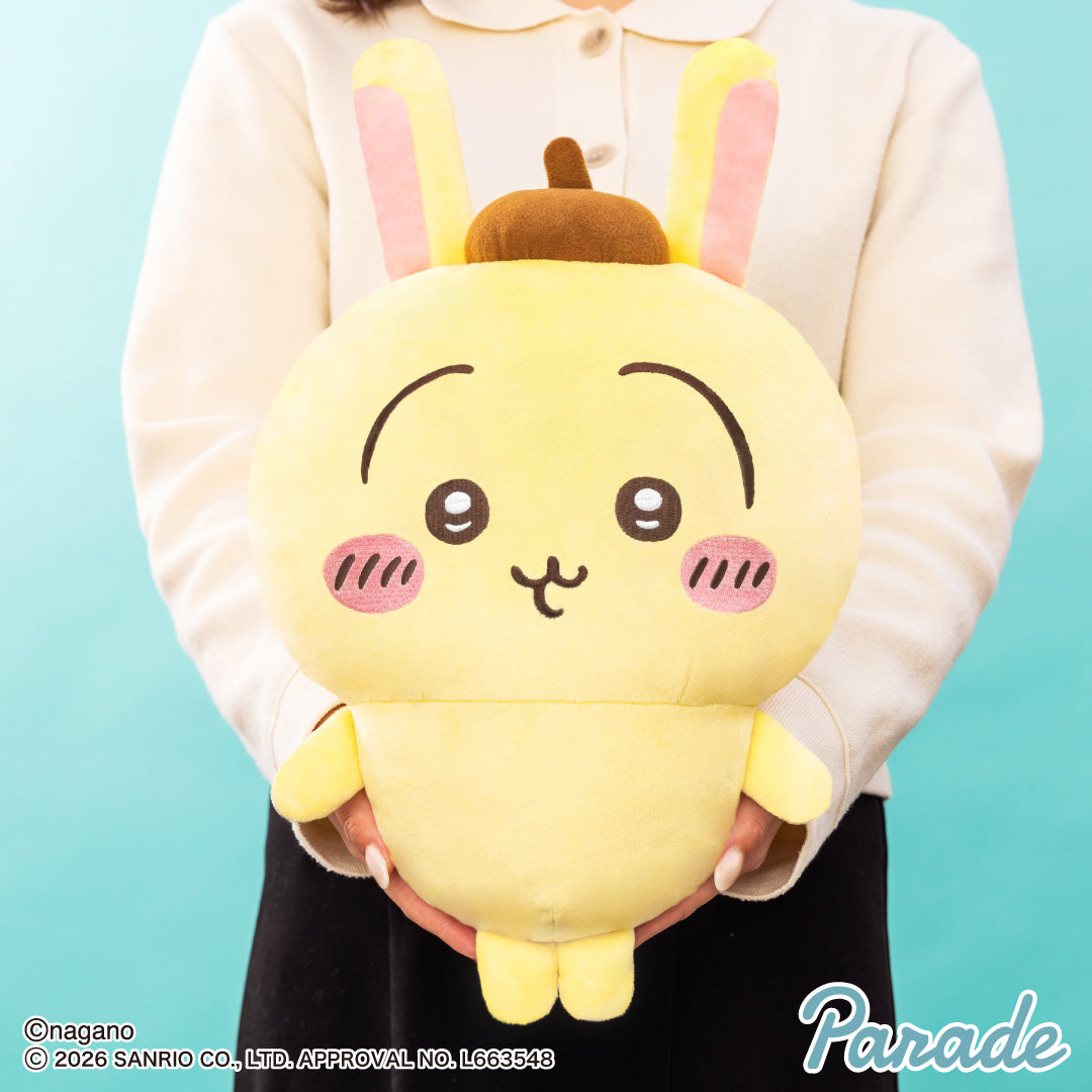 Japan ChiiKawa X Sanrio Series | Usagi Momonga in Sanrio Characters Costume Big Cute Plush Doll - Kawaii items Room Decoration doll