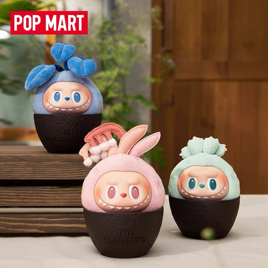 Popmart The Monster Naughty Plants Part 1 Series Limited Edition | Labubu Vinyl Face Plush Doll Figure Keychain - 10cm Kasing Lung Zimomo Labubu Toy Collection
