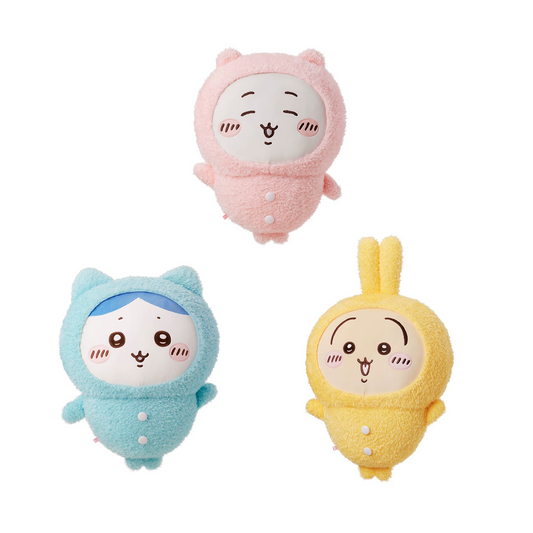 ChiiKawa X Miniso | ChiiKawa Hachiware Usagi Pajamas Giant Plush Doll - Kawaii items Room Decoration doll KawaiiGiftLand