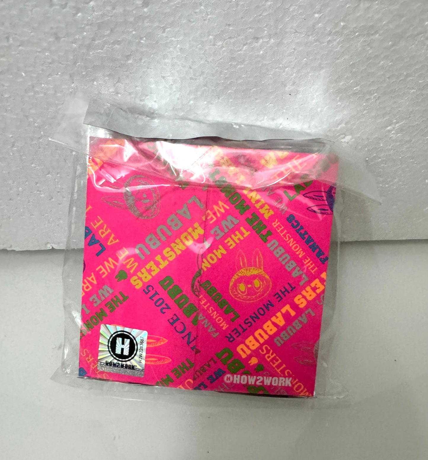 How2work The Little Monster Mini Figure Collection Series 2 | No.11 Labubu Silvermoon Silver with Bowtie - Retired Rare Toy Collection Mystery Blind Box