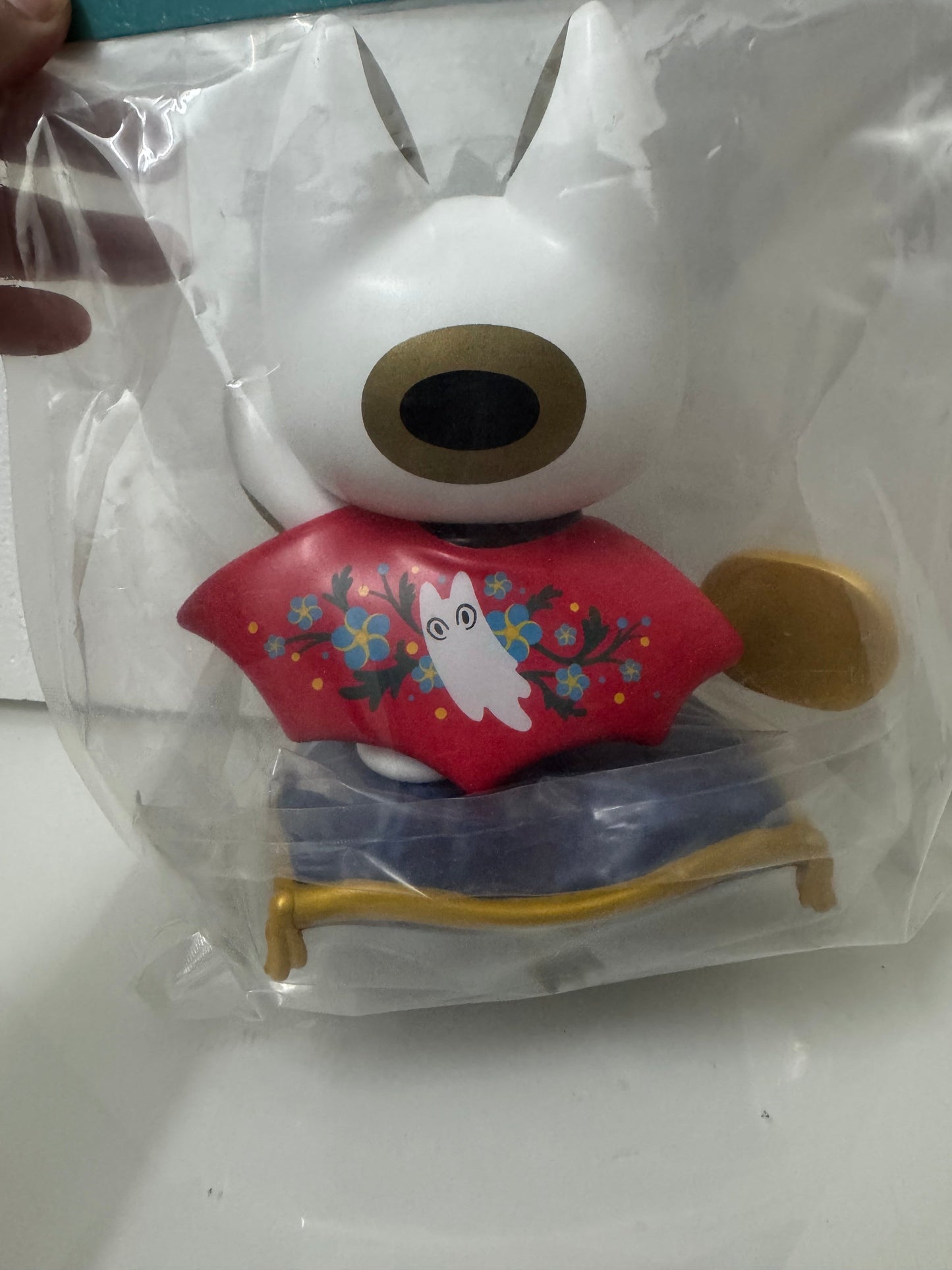 Unbox BadMeaw | White Lucky Cat - 30cm Sofubi figure Soft Vinyl Retried Rare KawaiiGiftLand