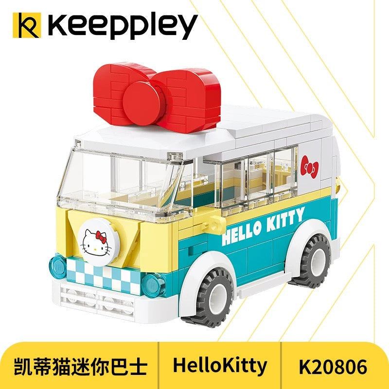 Sanrio Hello Kitty Transportation | Car Bus - Building Blocks Toy Collections KawaiiGiftLand