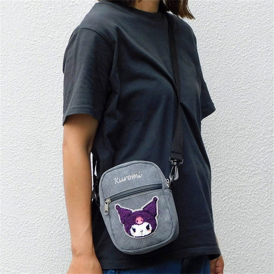 Sanrio Winter Style Little Bag | Hello Kitty My Melody Kuromi Cinnamoroll KawaiiGiftLand