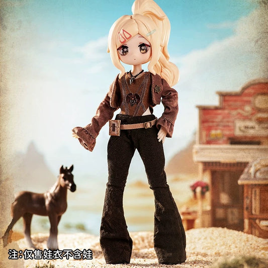 Simon Toys 1/12 ob11 Outfits | Cowboy - 11cm BJD Doll Ball Joint Doll