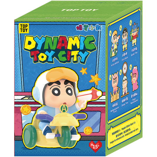 TOPTOY Crayon Shin-chan Dynamic Toy City Series blind box product box front view