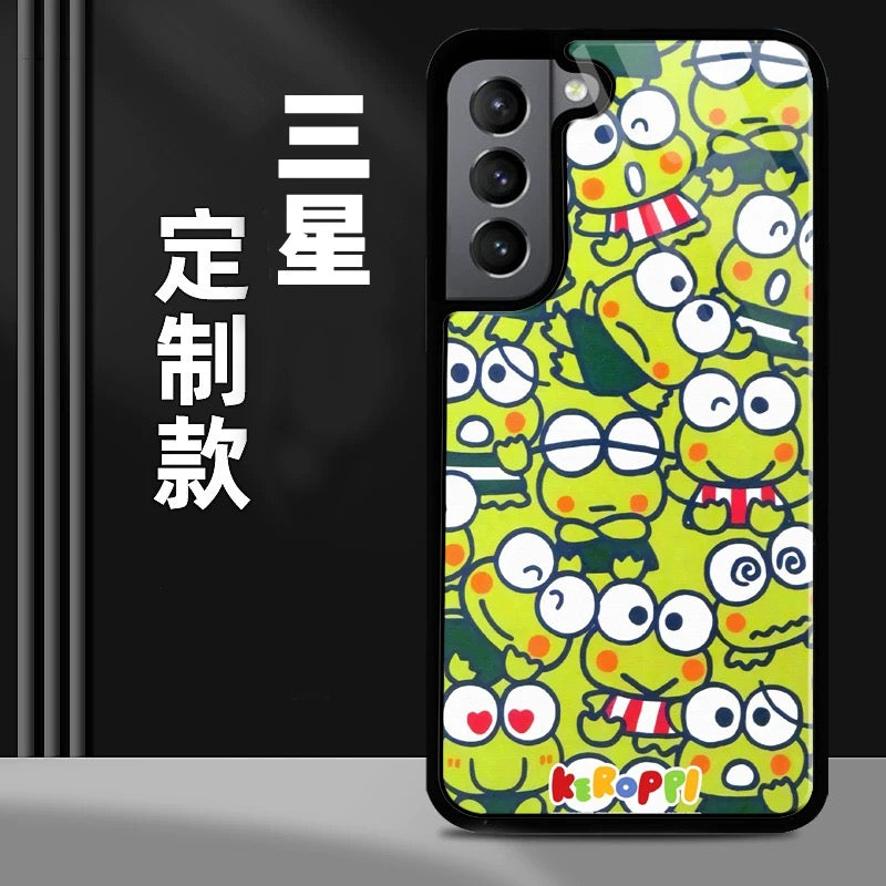 Japanese Style | KeroKeroKeroppi Series 1 Protect Case - Phone Case Samsung Galaxy S25 S24 S23 S22 S21 Plus Ultra KawaiiGiftLand