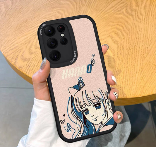 Japanese Anime Kimetsu no Yaiba Demon Slayer Hand Drawing Style | Kanao Sabito Makomo - Phone Case Samsung Galaxy S25 S24 S23 S22 S21 Plus Ultra KawaiiGiftLand