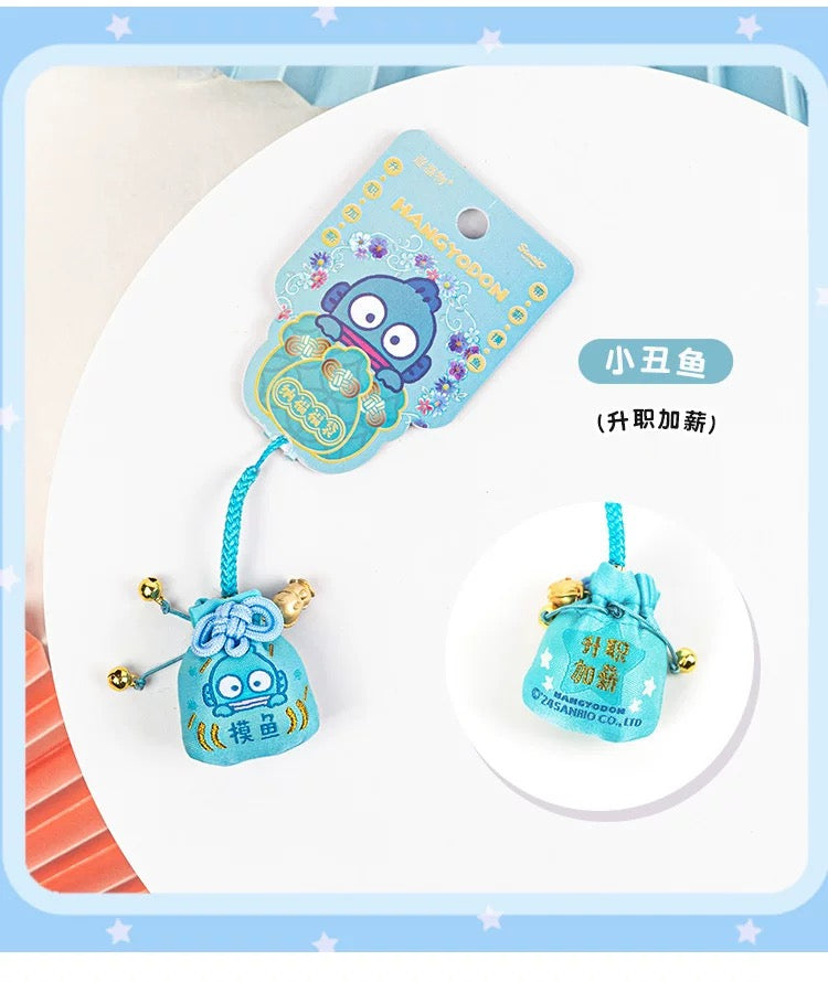 Sanrio Omamori Japan Style Lucky Blessing Bag | Hello Kitty My Melody Kuromi Cinnamoroll Pompompurin Pochacco Hangyodon - Kawaii Item KawaiiGiftLand
