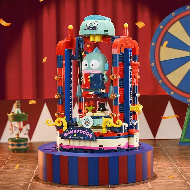 Sanrio Happy Circus Hangyodon - Building Blocks Toy Collections KawaiiGiftLand