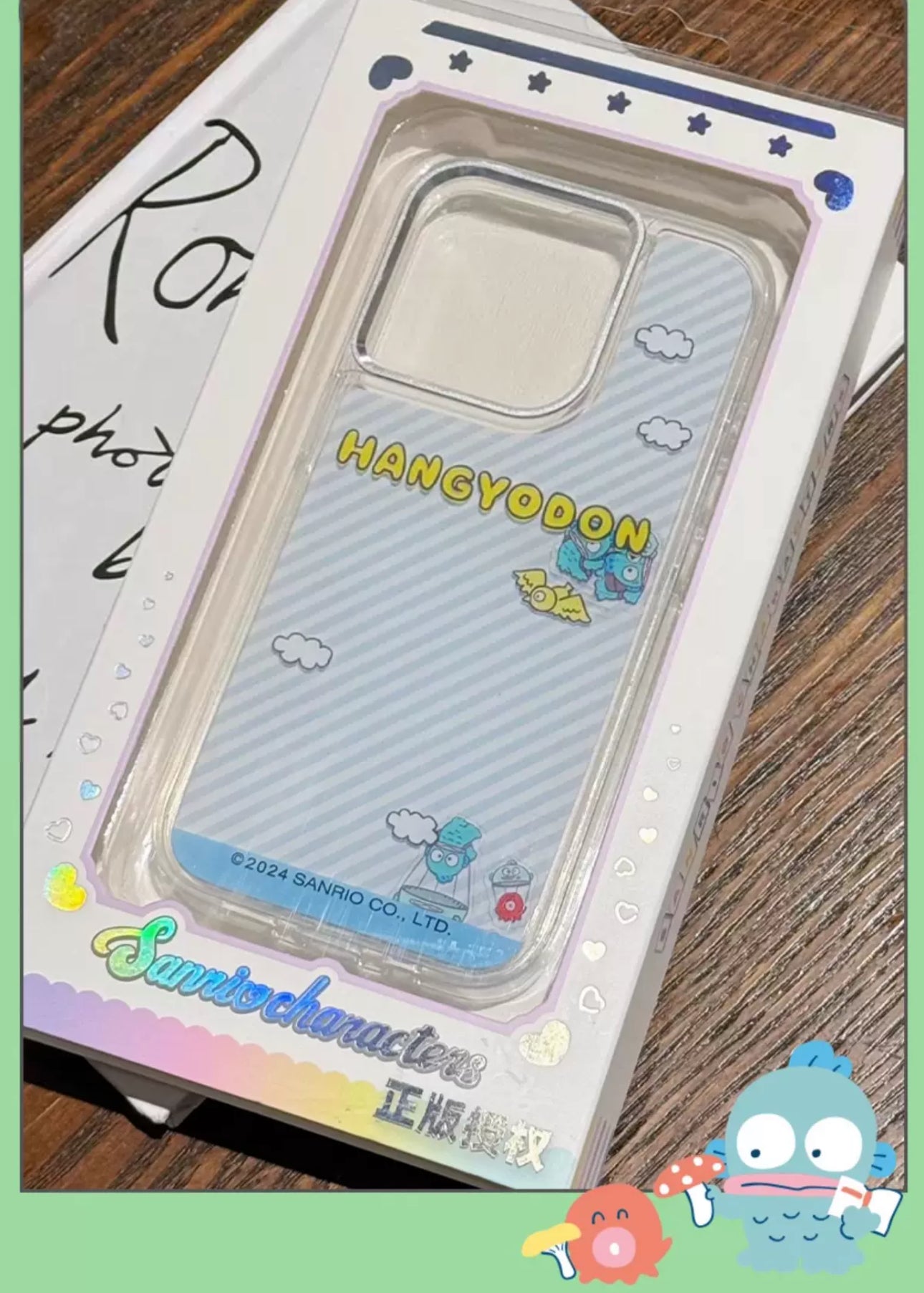 Sanrio Quicksand Full Protect Phone Case | Hangyodon Adventure - iPhone Case 13 14 15 Pro Promax KawaiiGiftLand