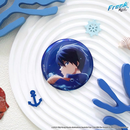 Japanese Anime Free! Iwatobi Swim Club Play Water Series Fridge Magnets | Haruka Makoto Rin Kirishima Sosuke - Cute Kawaii Item Blind Bag