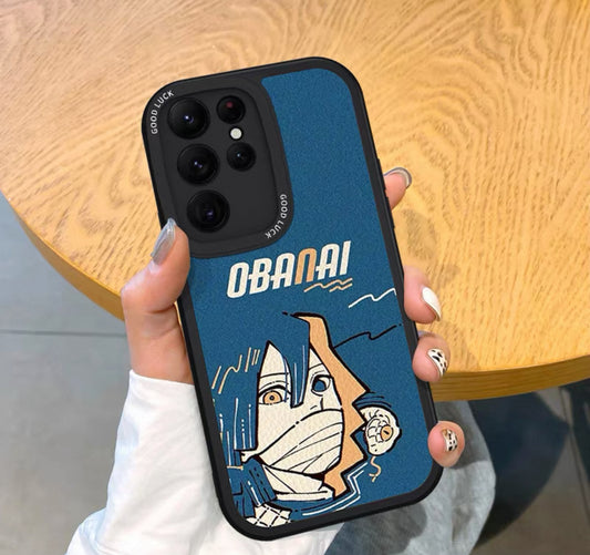 Japanese Anime Kimetsu no Yaiba Demon Slayer Hand Drawing Style | Obanai Mitsuri Gyoumei - Phone Case Samsung Galaxy S25 S24 S23 S22 S21 Plus Ultra