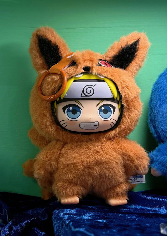 TopToy X Naruto Ninja Part 1 Series Limited Edition | Naruto Shippuuden Cute Beast Naruto Sasuke Sakura Kakashi Gaara Hinata Itachi - Vinyl Face Plush Doll Figure Keychain Collectable Toys Mystery Blind Box