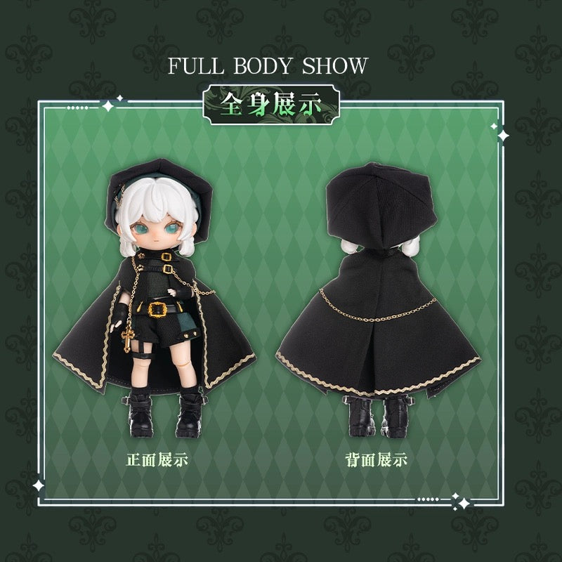 Simon Toys Cosplay Doll Outfits Set | Midnight Assassin - Original Outfits - 1/12 ob11 11cm BJD Doll Ball Joint Doll KawaiiGiftLand