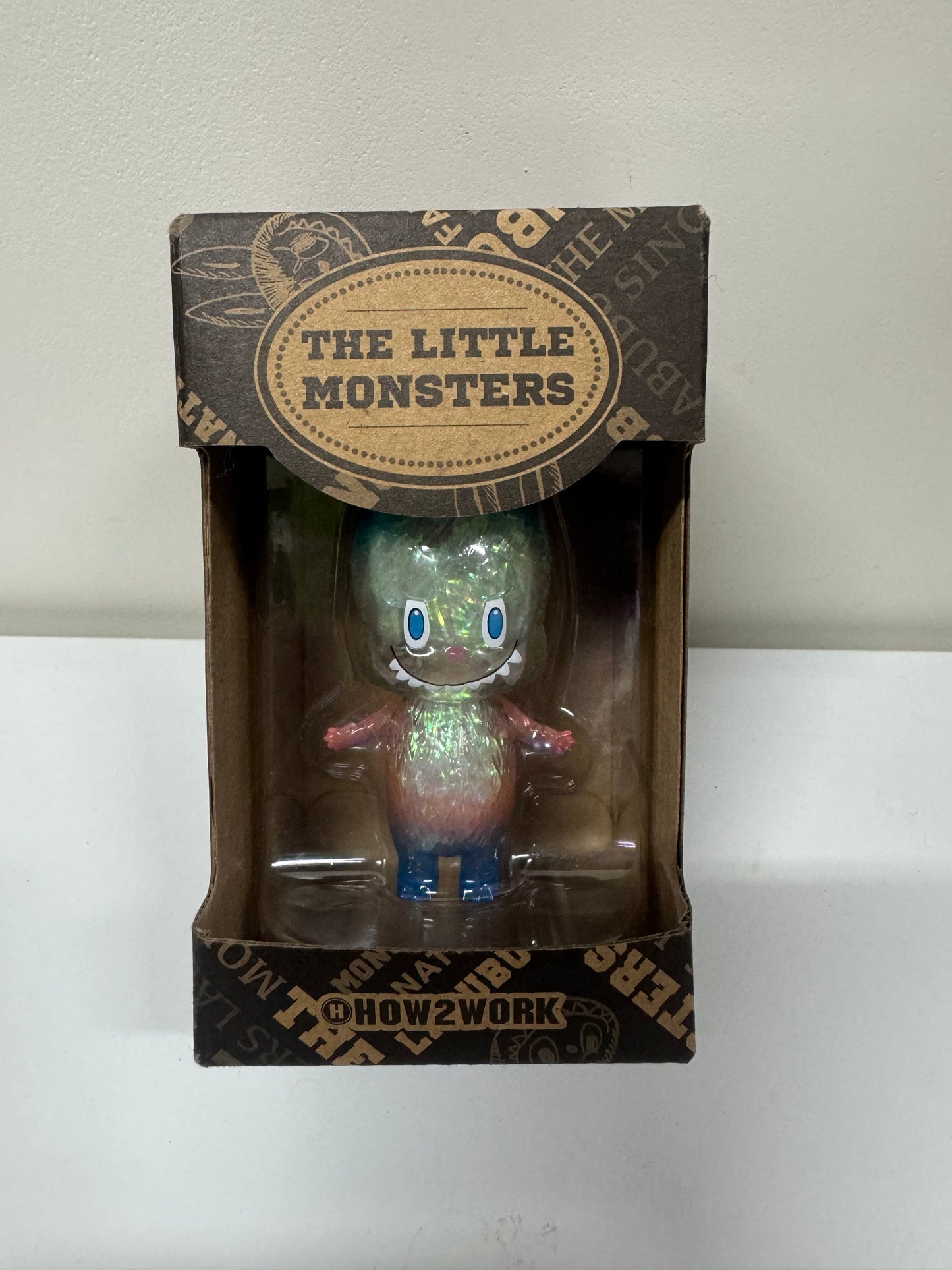 How2work Mini Labubu Glitter Blue Japan ver Limited Edition Retired Rare KawaiiGiftLand