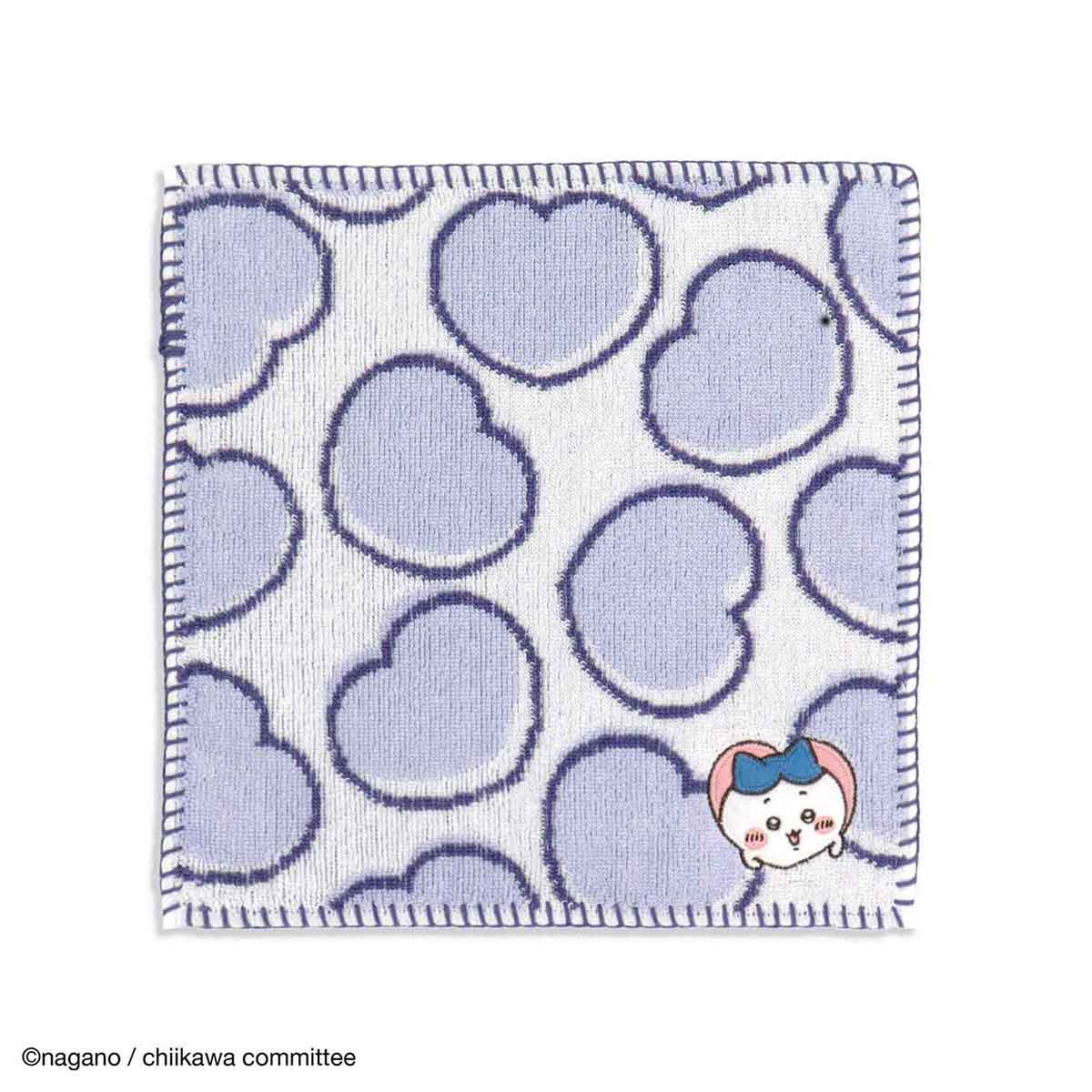 Japan ChiiKawa Heart Series | ChiiKawa Hachiware Usagi Heart Series Handkerchief Hand Towel - Kawaii Cute Item KawaiiGiftLand