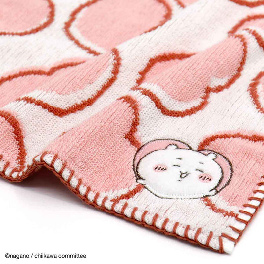 Japan ChiiKawa Heart Series | ChiiKawa Hachiware Usagi Heart Series Handkerchief Hand Towel - Kawaii Cute Item KawaiiGiftLand