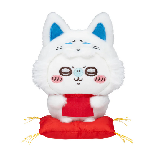 Japan ChiiKawa Kyoto Limired Japanese Folklore Kitsune | Momonga Kurimanju Rakko Shisa Crab Plush Doll Kawaii items Room Decoration KawaiiGiftLand