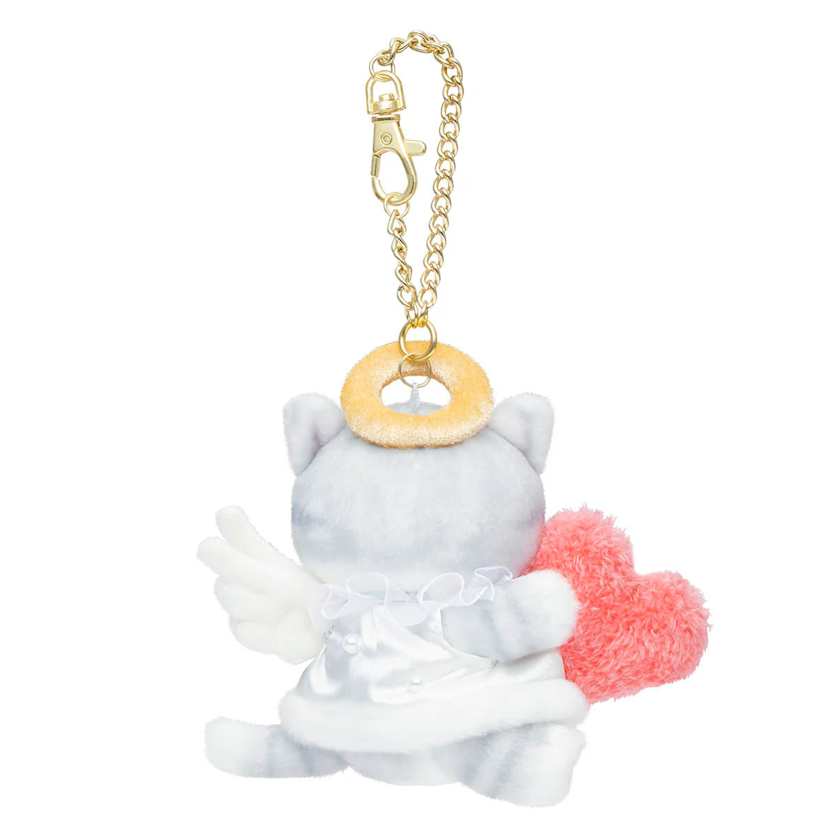 Japan Mofusand | Mofusand Cat Cupid Angel Cat Plush Doll Keychain - Kawaii items Room Decoration Doll