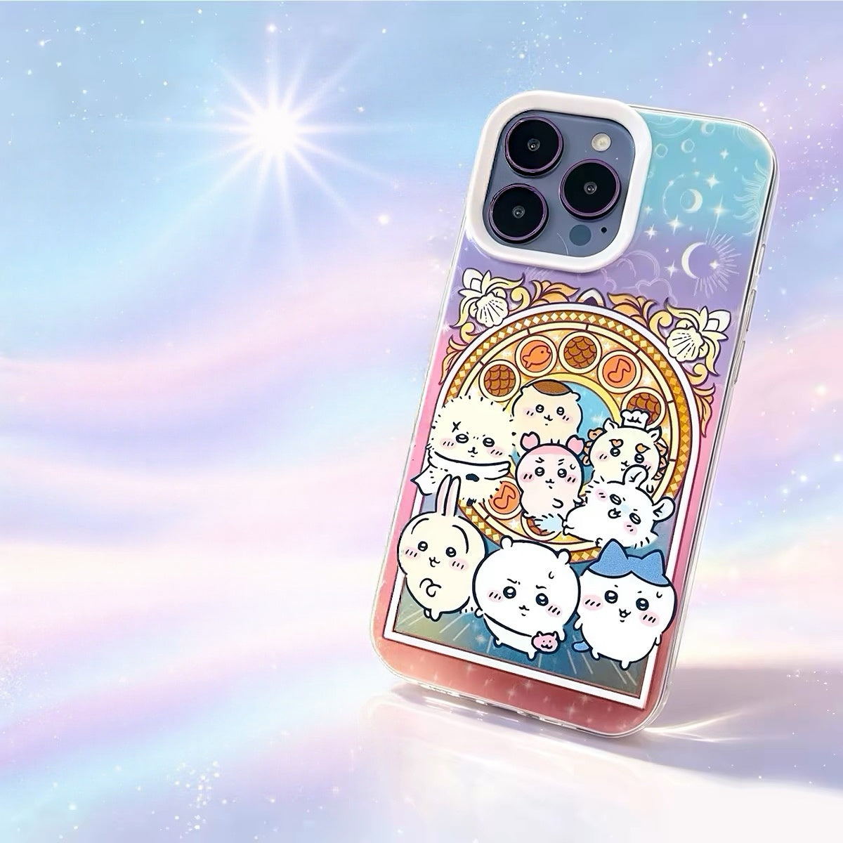 Japanese Cartoon ChiiKawa The Movie : The Secret Of The Mermaid Island Grass Skirt Style | Chiikawa Hachiware Usagi Momonga - Phone Case Samsung Galaxy S26 S25 S24 S23 S22 S21 FE Ultra Edge