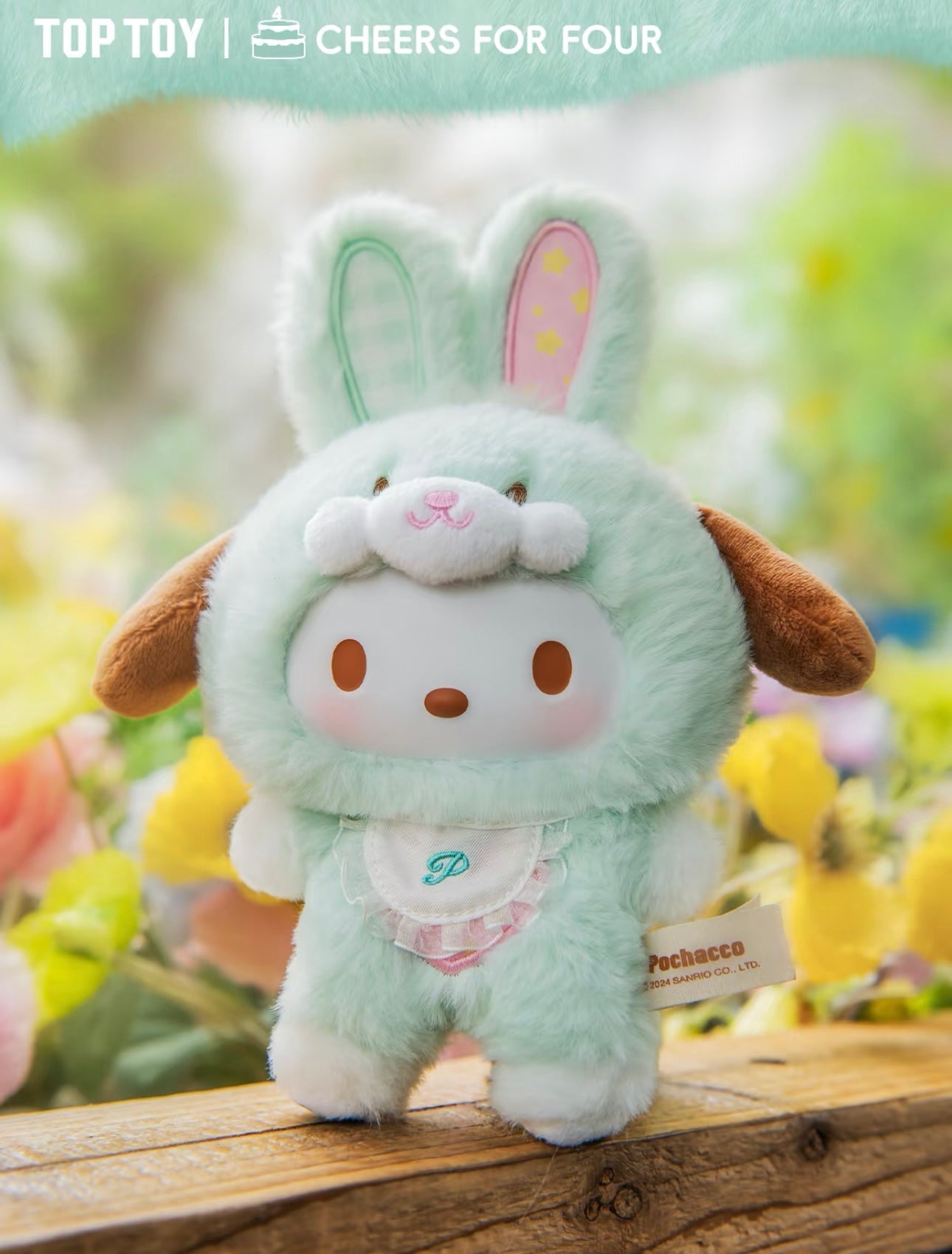 TopToy Sanrio Characters Elf Bunny Baby | Hello Kitty My Melody Kuromi Cinnamoroll Pompompurin Pochacco Pastel Easter Rabbit - Collectable Toys Mystery Blind Box KawaiiGiftLand