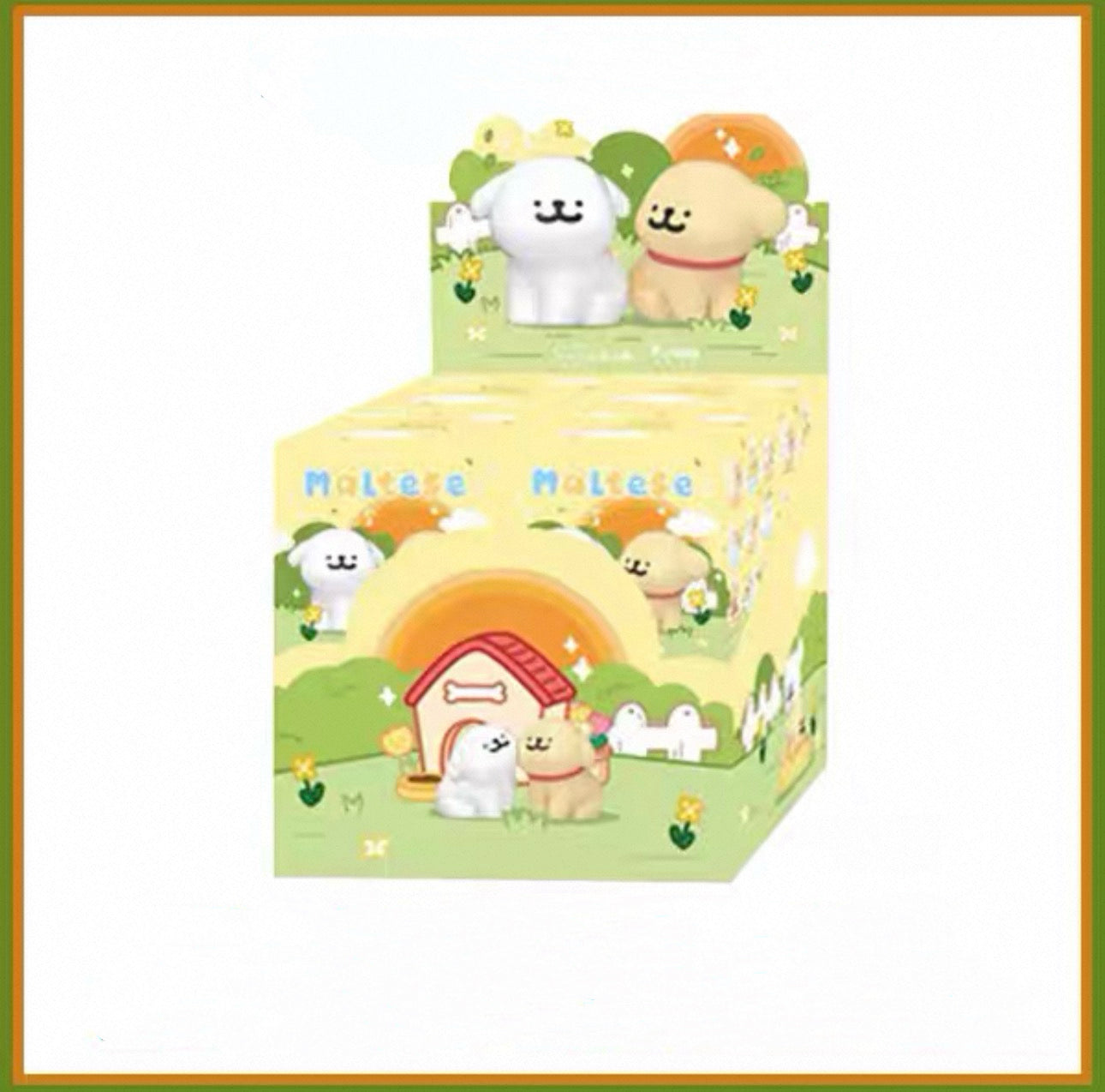 Funism Maltese Puppy | Happy Stacked Ver - Lovely Collectable Toys Mystery Blind Box