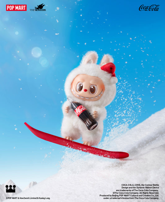 Popmart The Monster X Soft Drinks Limited Edition | Labubu Vinyl Face Plush Doll Figure Keychain - 15cm Kasing Lung Zimomo Labubu Toy Collection