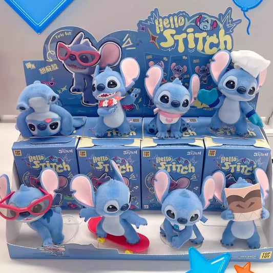 TOPTOY x Stitch Hello Series Box Part 1 - Figure Collectable Toys Mystery Blind Box
