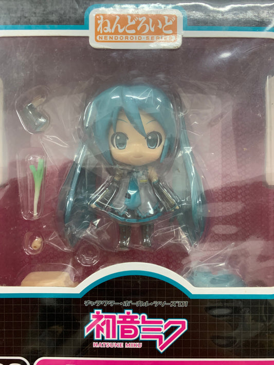 Japan GSC Nendoroid Series | No. 33 Miku - 2008 1st Edition Retried PVC FIGURE DOLL Toy Collection
