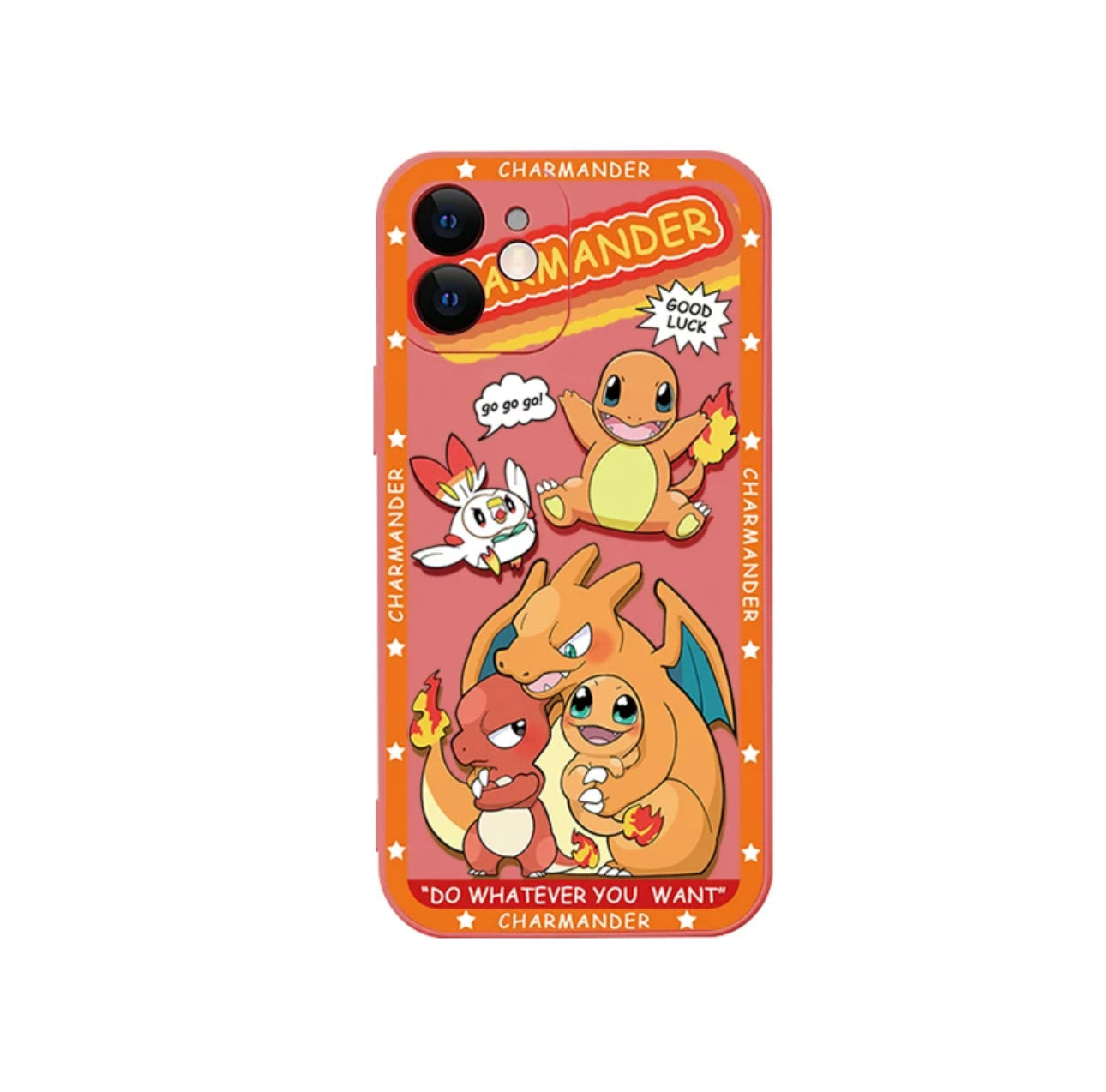 Japanese Cartoon Pokemon | Colour Case Evolution Gengar Jigglypuff Pikachu Squirtle Bulbasaur Charmander - iPhone Case 11 12 13 14 15 16 Pro Promax KawaiiGiftLand