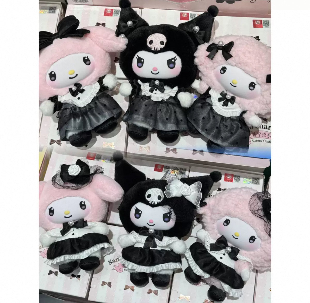 TopToy Sanrio Characters Sisters Outfits | My Melody Kuromi My Sweet Piano Tea Rest Day - Collectable Toys Mystery Blind Box KawaiiGiftLand