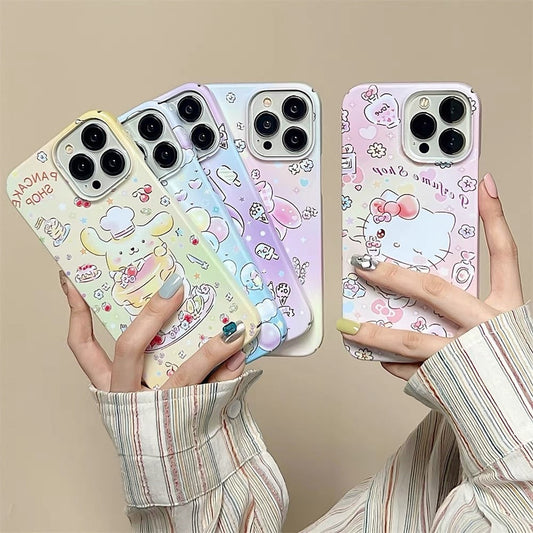Japanese Cartoon Kawaii Style | KT MM KU CN PP - iPhone Case iPhone 11 12 13 14 Pro Promax KawaiiGiftLand
