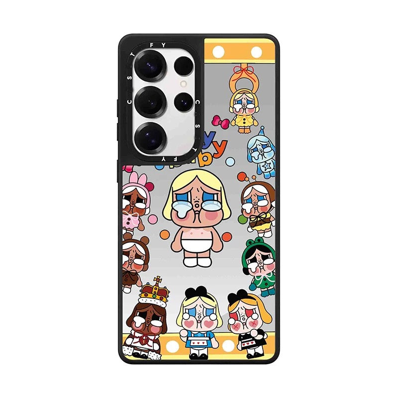 Cartoon Cute Cry Baby Family - Phone Case Samsung Galaxy S25 S24 S23 Ultra