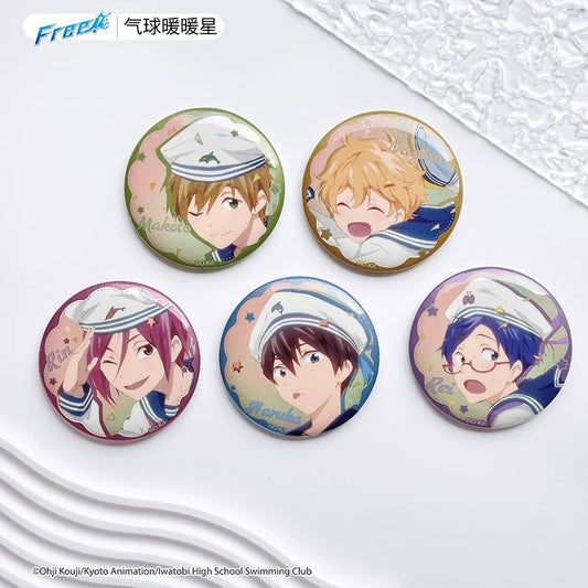Japanese Anime Free! Iwatobi Swim Club Marine Boy Series Fridge Magnets | Haruka Makoto Rin Nagisa Rei - Cute Kawaii Item Blind Bag