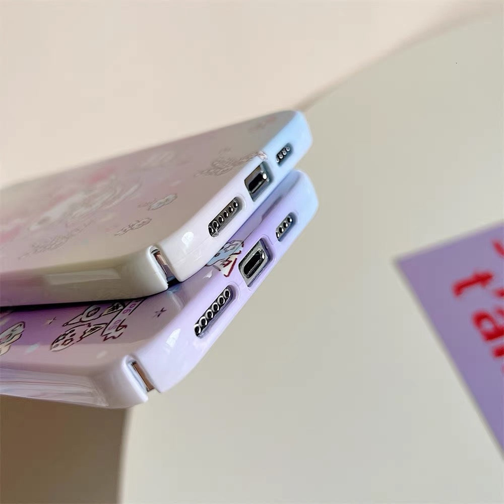 Japanese Cartoon Kawaii Style | KT MM KU CN PP - iPhone Case iPhone 11 12 13 14 Pro Promax KawaiiGiftLand