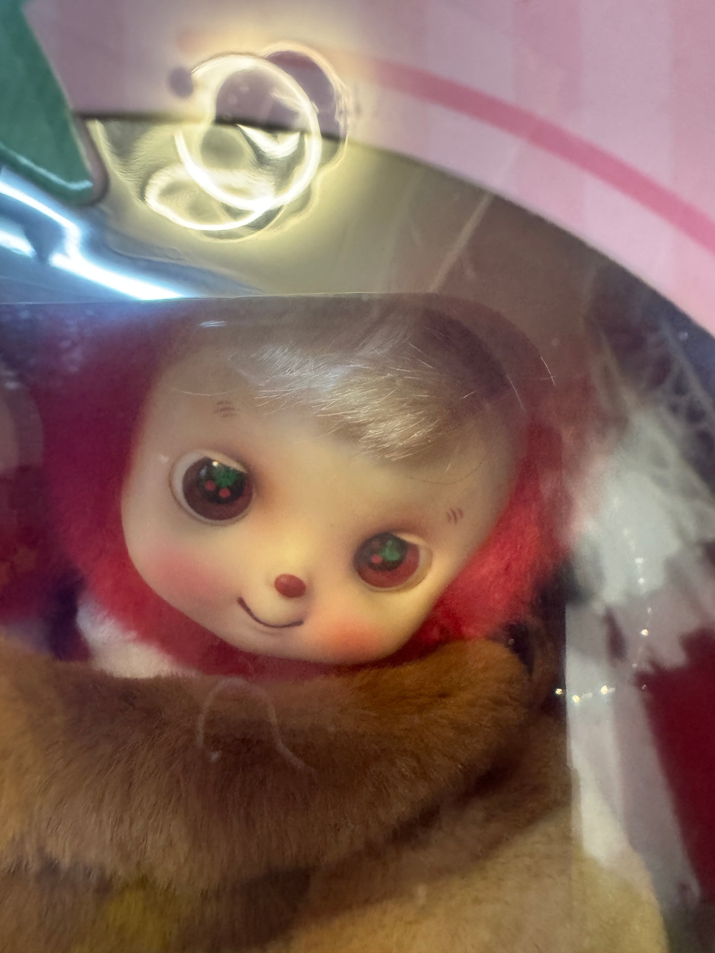 Top Toy X Basaka Part 1 Series Plush Pendant | Special Limited Cherry Pudding with Bag - Vinyl Face Plush Doll Figure Keychain Collectable Toys Mystery Blind Box