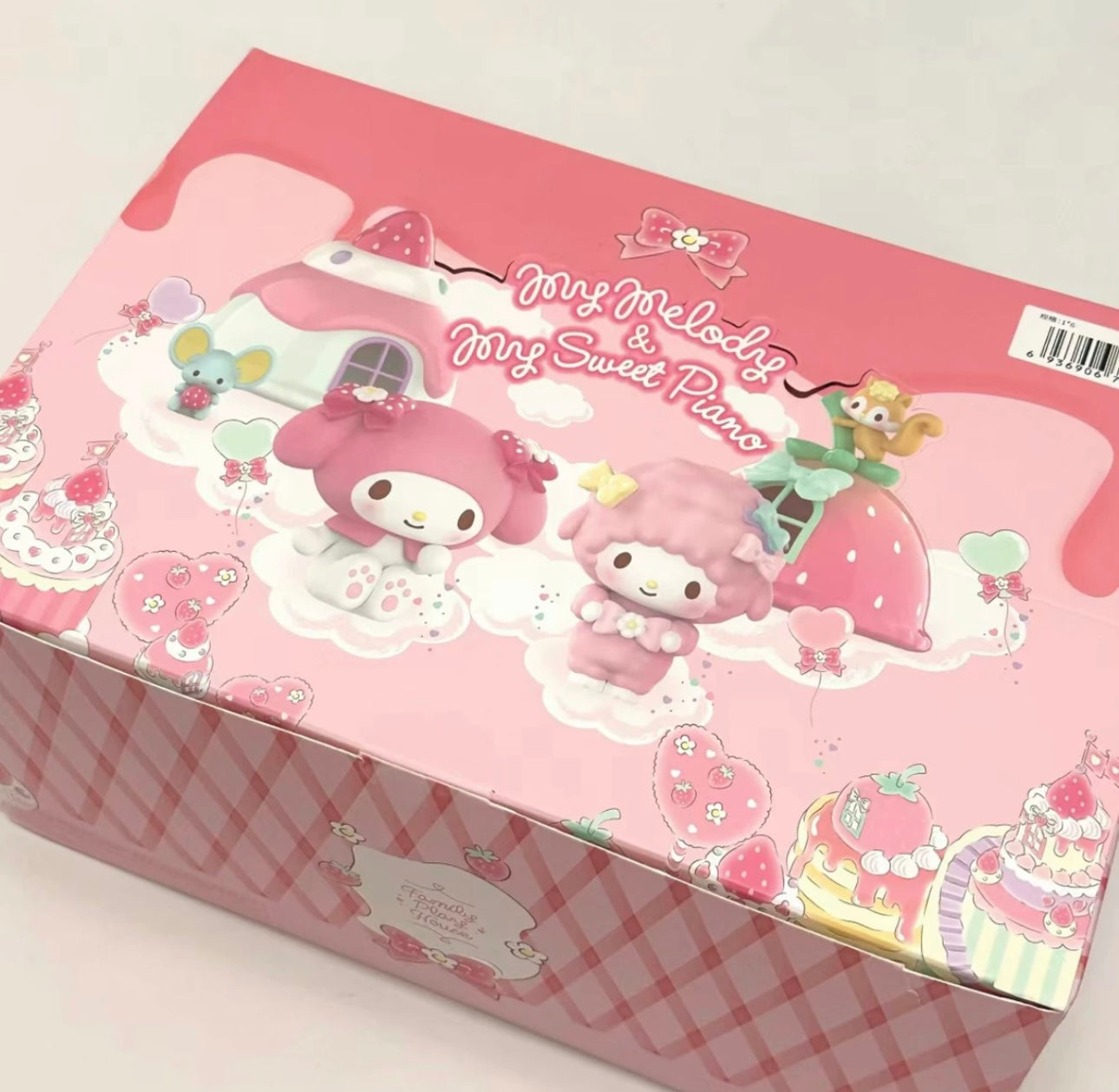Sanrio X Miniso | My Melody & My Sweet Piano Sweets Home Figure - Doll House Mini House Collectable Toys Mystery Blind Box KawaiiGiftLand