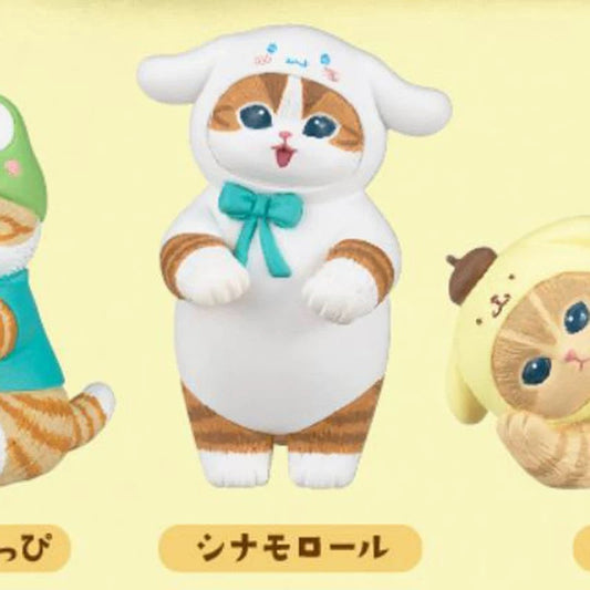 Japan Kitan Club Sanrio Characters x Mofusand Part 3 | Cinnamoroll Pompompurin Pochacco Keroppi Kirimichan - Full Set of 5 KawaiiGiftLand