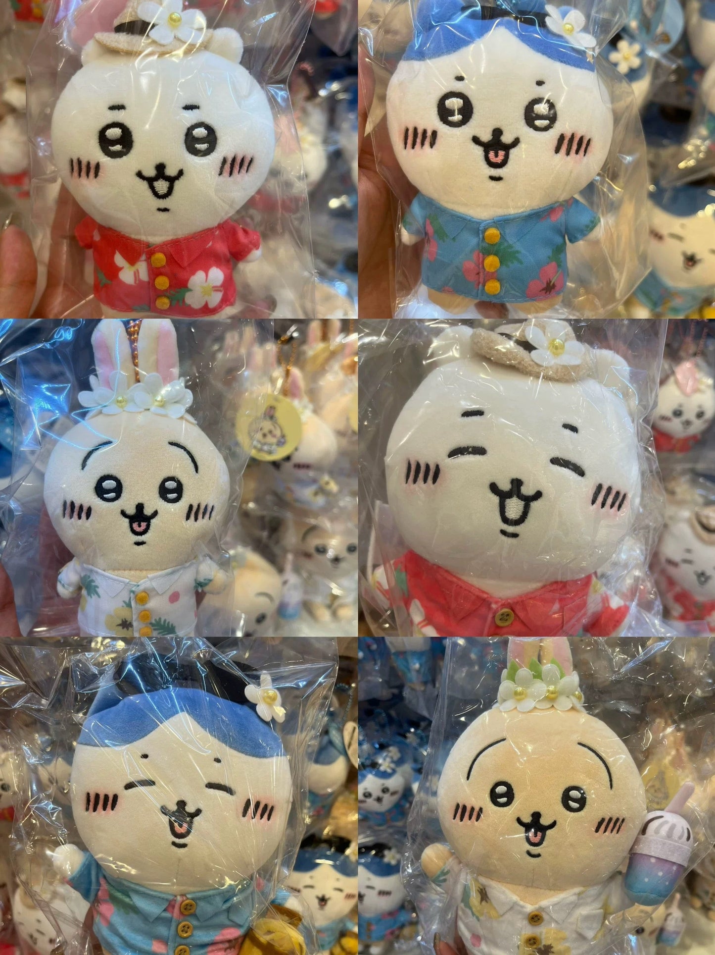 Japan Chiikawa X Travel Series | ChiiKawa Hachiware Usagi - Plush Doll Kawaii Room Decoration KawaiiGiftLand