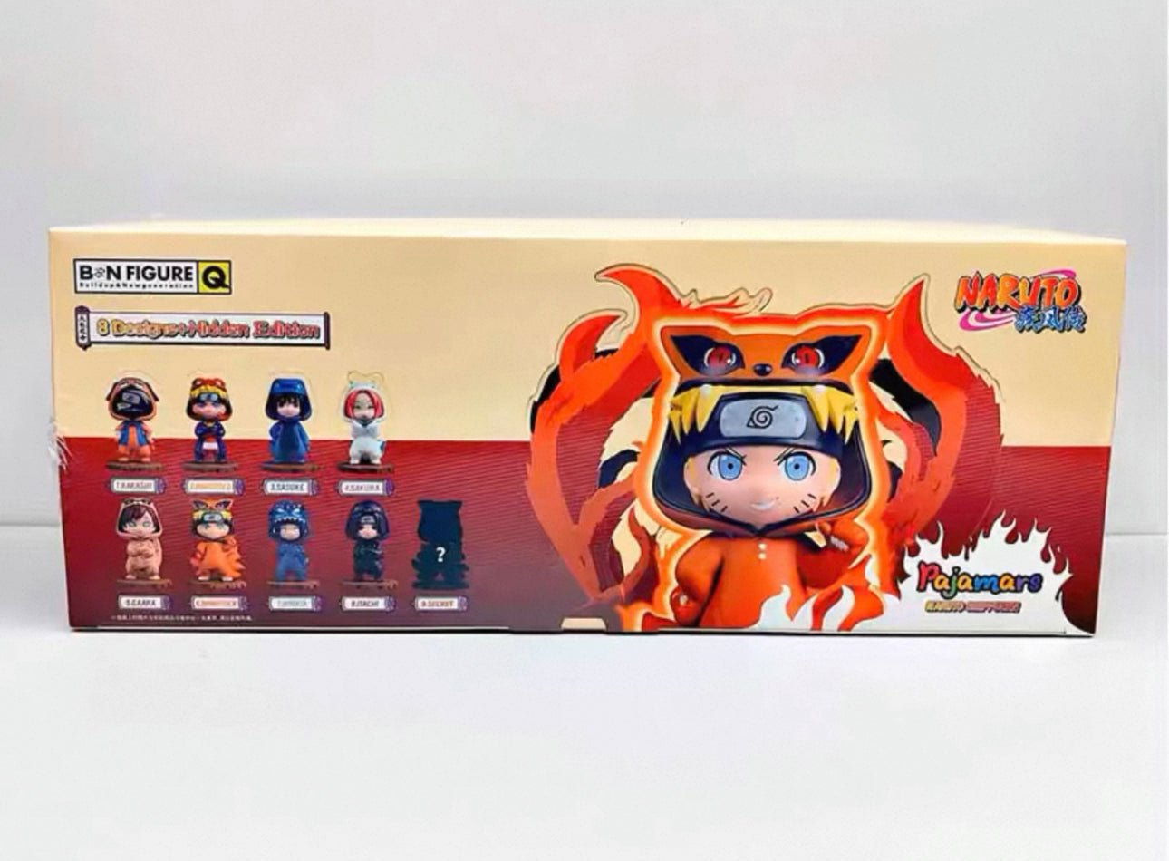 BN Figure X Naruto Ninja Part 1 Series Limited Edition | Naruto Shippuuden with Pajamas Naruto Sasuke Sakura Kakashi Gaara Hinata Itachi - Figure Collectable Toys Mystery Blind Box KawaiiGiftLand