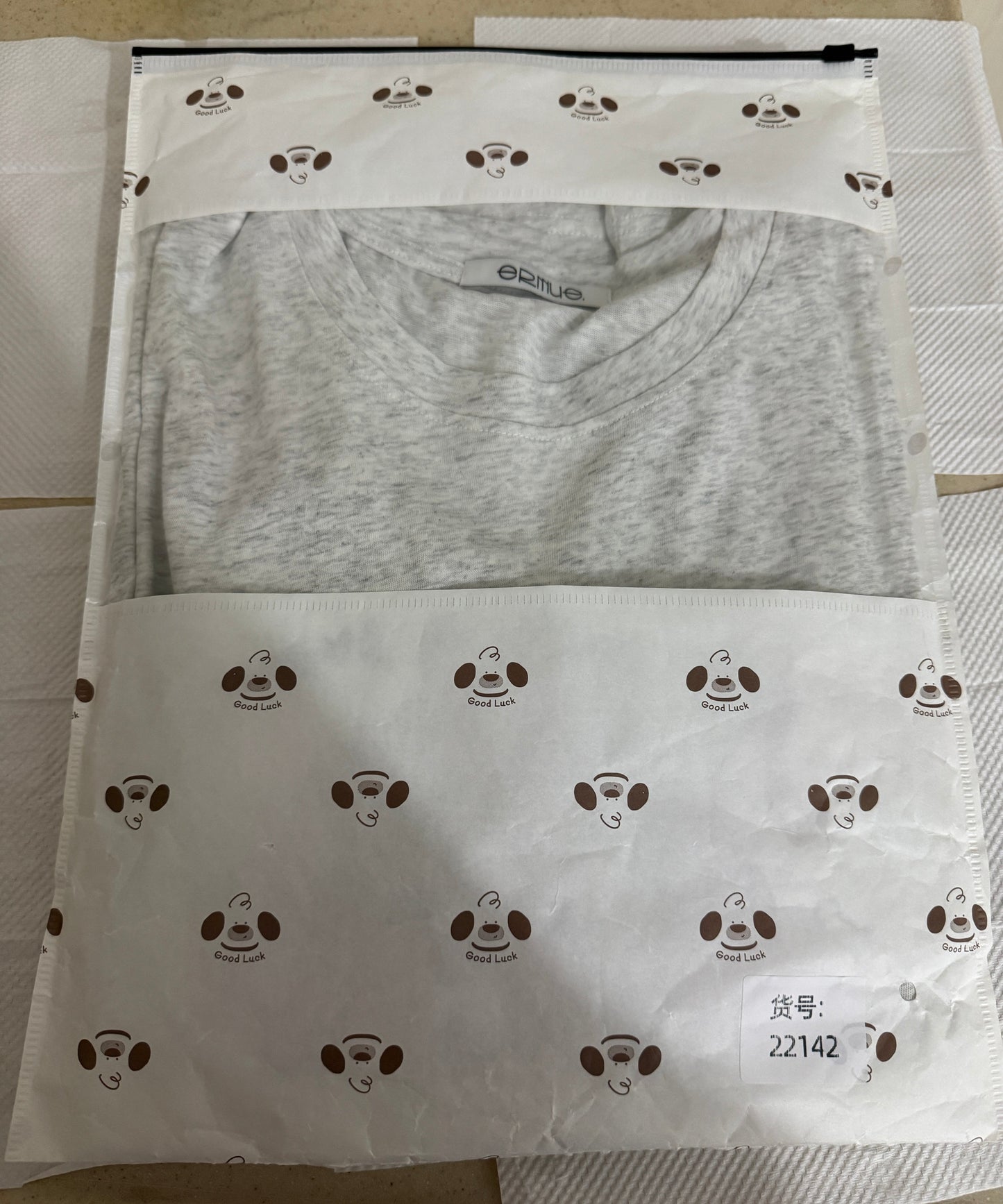 Korean Fashion Cute Animals Style T-Shirt Series | Poodle Have A Nice Day - Kawaii Fashion Items